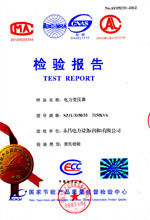 衡阳电力变压器检测报告